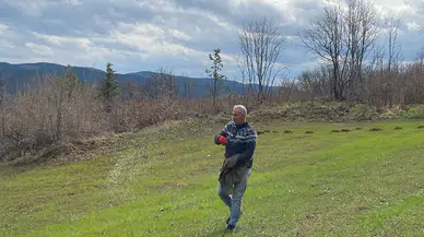 Sivaslı çiftçiler gübreleri dualarla attılar