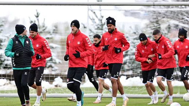 Sivasspor'u kar ve soğuk durdurmadı