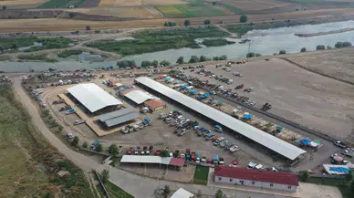 O hayvan pazarı kapatıldı