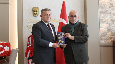 Muhsin Kaya'dan Emniyet Müdürü Burhan Akçay’a ziyaret