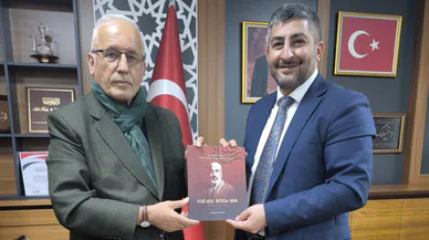 Muhsin Kaya’dan Vakıflar Müdürü Çalışkan’a ziyaret