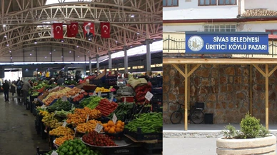 Doğal Lezzet Arayan Sivaslılar Buraya! Köylü Pazarı Canlandı!