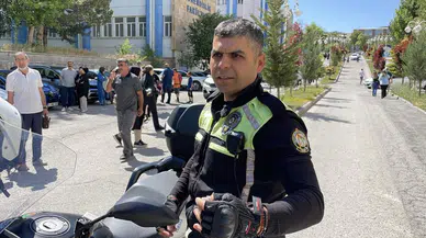 Polis harekete geçti öğrenciyi yetiştirdi