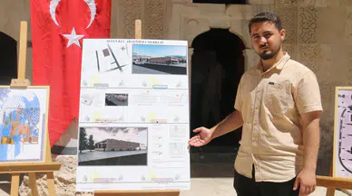 Selçuklu mimarisi öğrenci tasarımlarına ilham oldu