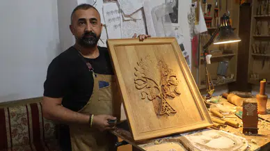 Sivas'ta bu ağaçlar sanata dönüşüyor