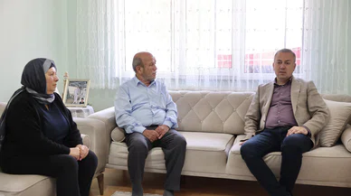 Başkan Uzun’dan Bayramda Anlamlı Ziyaret: Şehit Aileleri Unutulmadı