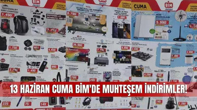 BİM 13 Haziran 2025 Aktüel Kataloğu Yayınlandı! Bu Hafta Teknoloji ve İndirim Dolu