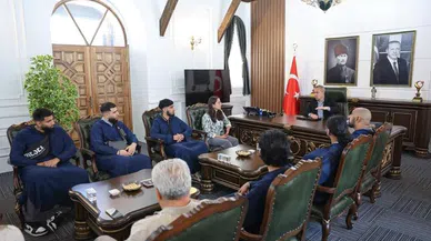 Fas'tan Sivas'a Uzanan Manevi Köprü! Başkan Uzun'u Ziyaret Ettiler!