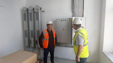 Rektör Şengönül yeni hastaneyi ziyaret etti