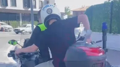 LGS sabahı duygulandıran anlar: Polis imdada yetişti