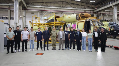 Rektör Kul'dan Jandarma Havacılık Komutanlığı ziyareti