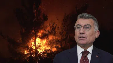 Abdullah Güler'den Yangın Paylaşımı: Yüreğimiz Yandı!