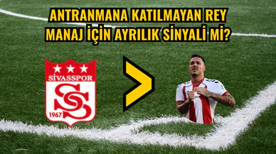 Antrenmana katılmayan Rey Manaj için ayrılık sinyali mi?