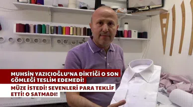 Muhsin Yazıcıoğlu'na Diktiği O Gömleği Teslim Edemedi!