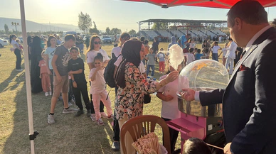 Akıncılar'da yaz Kur'an kursları çocuk şenliği düzenlendi