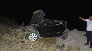 Sivas'ta Feci Kaza! Araç Devrildi! 5 Yaralı!