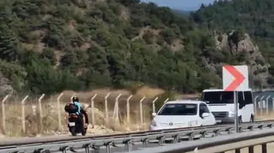 D-100’de ters şeritte kilometreler süren yolculuk