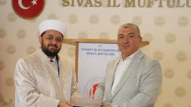 Sivas’ta müftülük makamında devir teslim töreni yapıldı