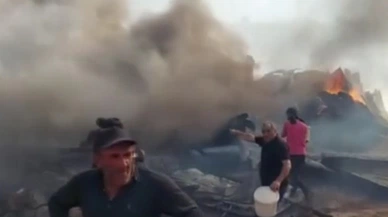 Erzurum'da yangını büyüyor: Ekipler zamanla yarışıyor