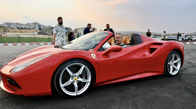 Adem Uzun pisti test etti Drift Alanı hazır