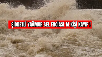 Toprak Kaydı, Evler Sulara Gömüldü 14 Kişi Kayıp