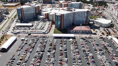 Sivas’ta 20 bin metrekarelik otopark dokunuş