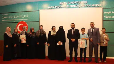 Sivas'ta Kur’an-ı Kerim aşkı bu törende yankılandı
