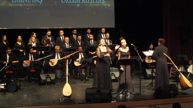 Sivas'ta Türk Halk Müziği konseri düzenlendi