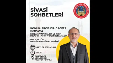 Sivasî Sohbetleri’nin Beşincisi Muhyiddin İbn Arabî Konusuyla Devam Ediyor