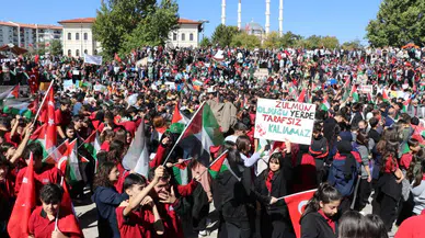 Sivas'tan Gazze'ye vicdan sesi, tarihi yürüyüş