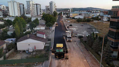 Sivas’ta Çalışmalar Bitmek Üzere: O Cadde Asfaltla Buluşuyor