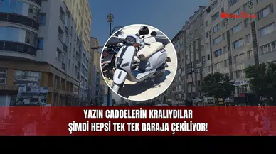 Yazın Caddelerin Kralıydılar, Şimdi Hepsi Tek Tek Garaja Çekiliyor!