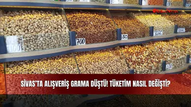 Sivas’ta Alışveriş Grama Düştü! Tüketim Nasıl Değişti?