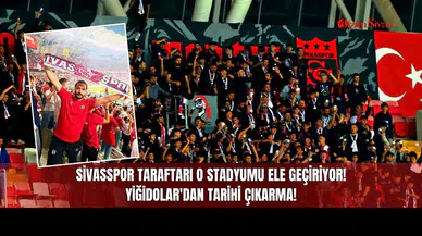 Sivasspor Taraftarı O Stadyumu Ele Geçiriyor! Yiğidolar'dan Tarihi Çıkarma!