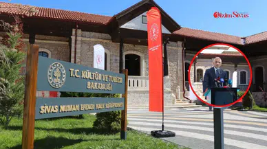 Bakan Ersoy Sivas'ta Kurdeleyi Kesti! Sivas'ın Tarihi Binasının Kapıları Yıllar Sonra Açıldı