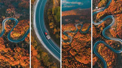 Bu Sonbahar Görüntüleri Türkiye'den! İşte O Kartpostallık Kareler!