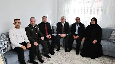 Sivas Valisi’nden Şehit babasına anlamlı destek!