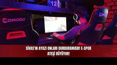 Sivas'ın Ayazı Onları Durduramadı! E-Spor Ateşi Büyüyor!