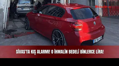 Sivas'ta Kış Alarmı! O İhmalin Bedeli Binlerce Lira!