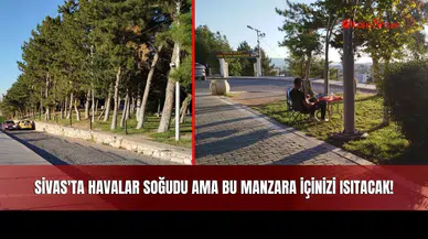 Sivas'ta Havalar Soğudu Ama Bu Manzara İçinizi Isıtacak!