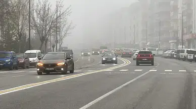 Sivas’ta doğa perdesi: Şehir 2 gündür sis bulutları altında