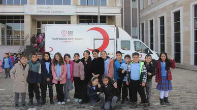 Zara’da kan bağışında rekor gün! Öğrenciler ve veliler yarıştı