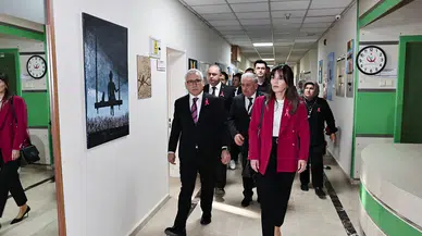 Sivas Valisi ve eşi Arındırma Merkezinde: Bilimsel tedaviye ziyaret