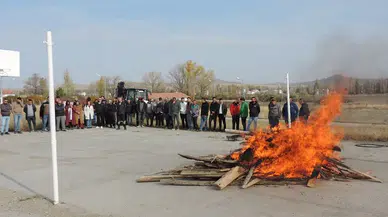 Sivas Ulaş’ta gerçek yangın provası