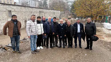 Sivas Valisi Şimşek’ten Ulu Cami restorasyonuna inceleme