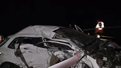 Sivas'ta Feci Kaza 1 Ölü 2 Yaralı !