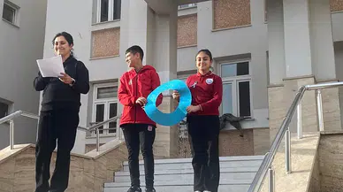 Sivas’ta diyabet farkındalığına mavi dokunuş