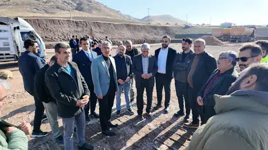 Sivas Gemerek OSB'de alçı fabrikası temeli atıldı