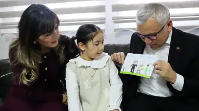 Sivas Valisi'ni duygulandıran mektup ziyareti beraberinde getirdi