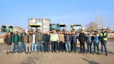 Başkan Uzun Sahada! Asfalt Çalışmaları Denetlendi